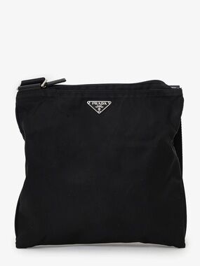 Prada Black Nylon Messenger Bag